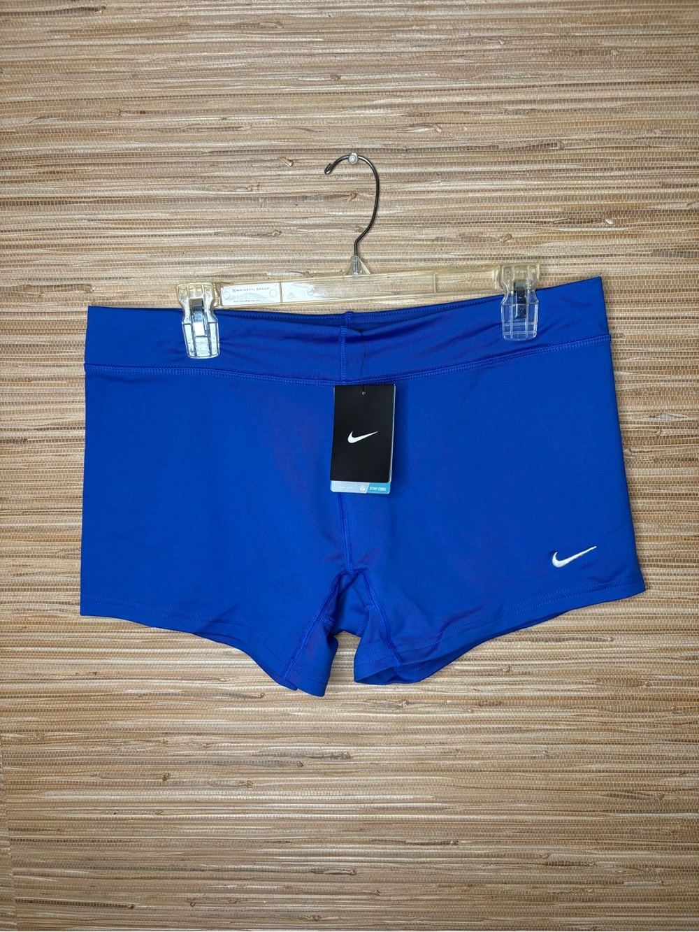 Nike Women's Performance Game Volleyball Shorts 3.75” NWT Royal Blue Sz XL
